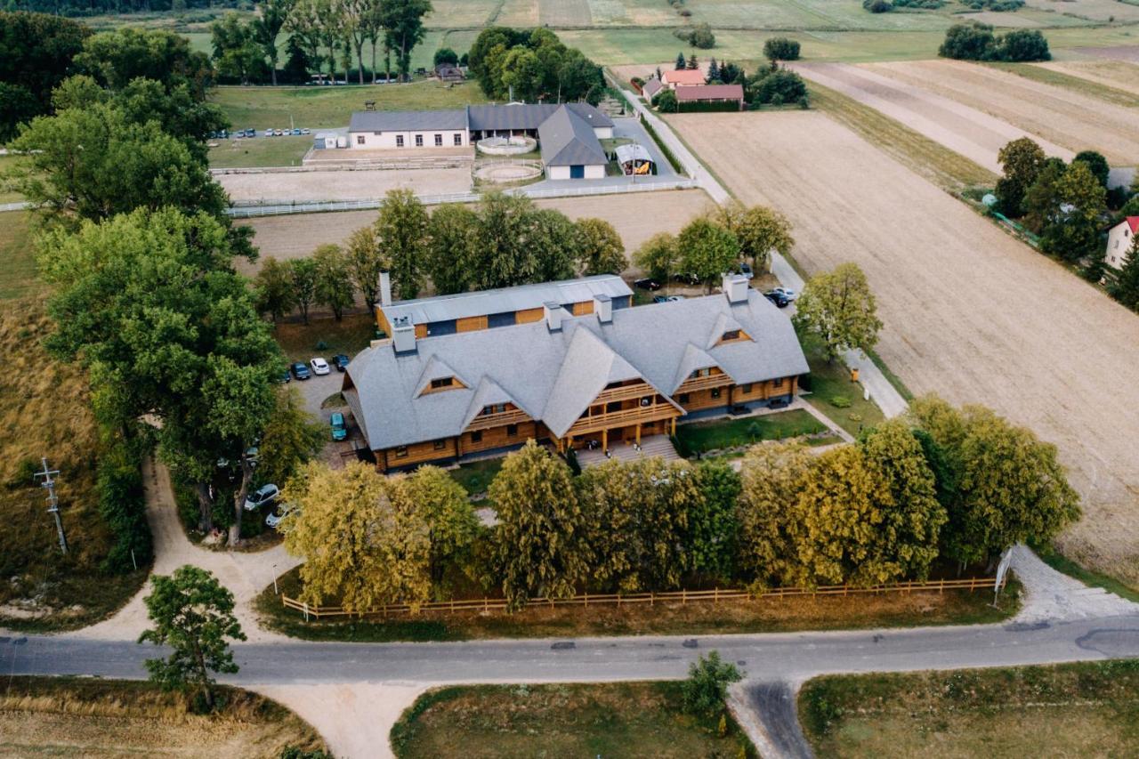 Hotel Przy Dworze Leśna Podlaska Exteriör bild